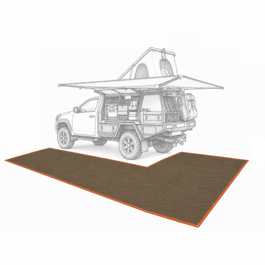 Impi Extreme Heavy-Duty Groundsheet (L-Shape: Small)