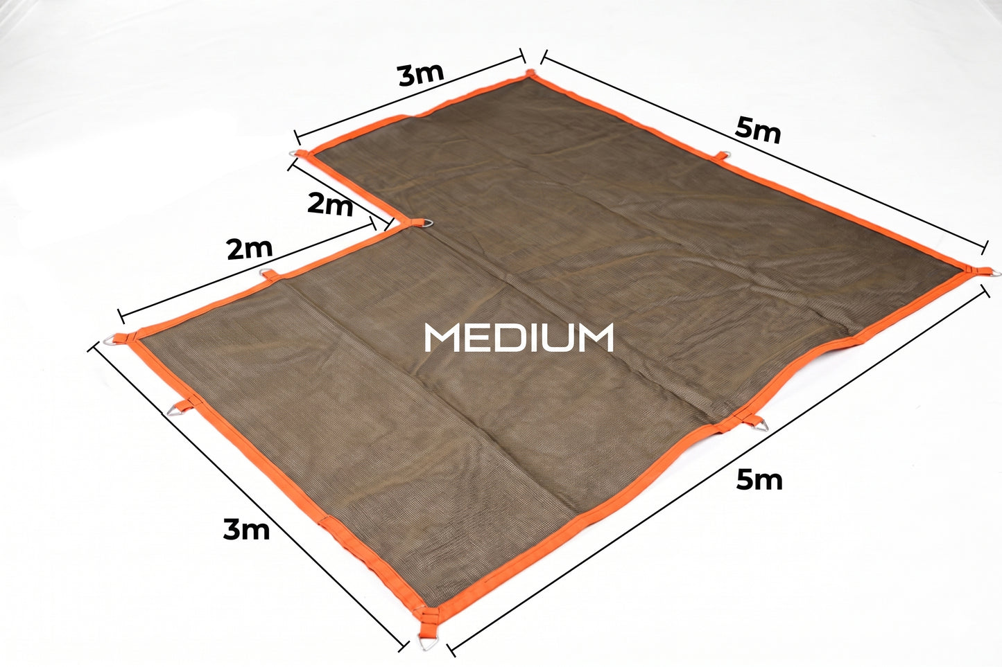Impi Extreme Heavy-Duty Groundsheet (L-Shape: Medium)