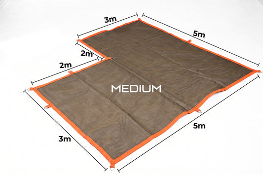 Impi Extreme Heavy-Duty Groundsheet (L-Shape: Medium)