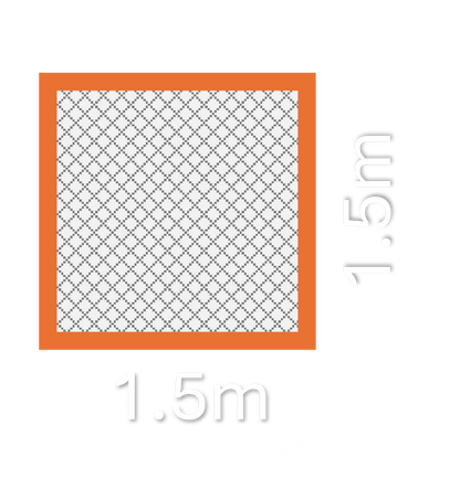 Impi Extreme Heavy-Duty Groundsheet (1.5m x 1.5m)
