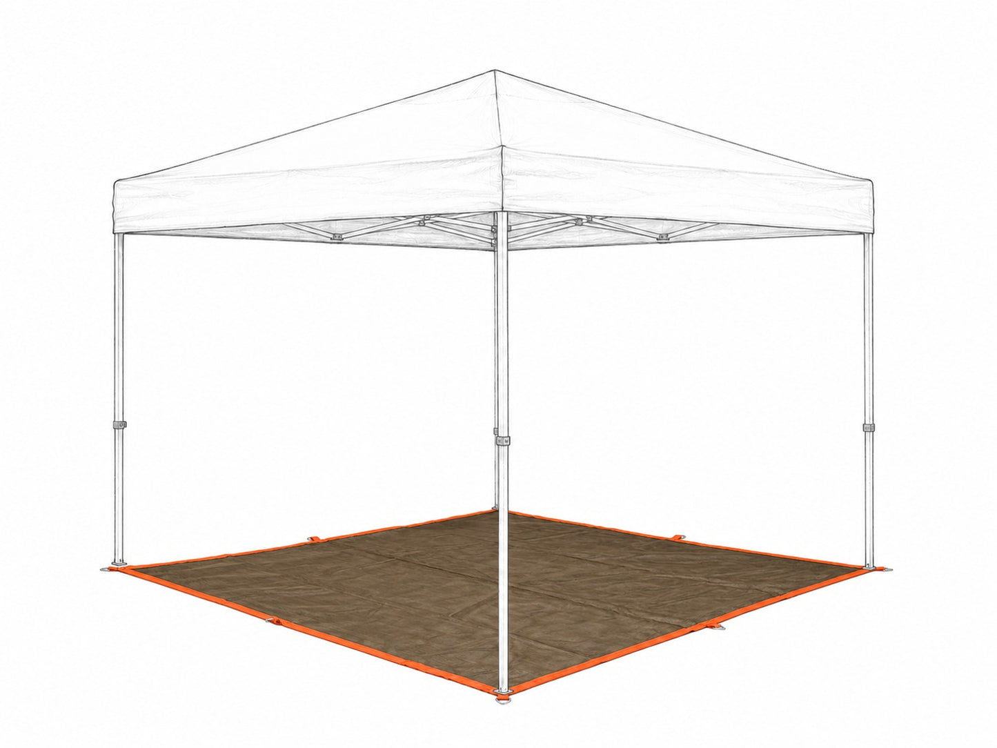 Impi Extreme Heavy-Duty Groundsheet (3m x 3m)